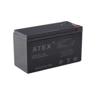 AKÜ 12V 7A (15X6.5X9.5CM) ATEX