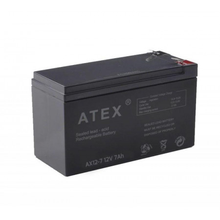 AKÜ 12V 7A (15X6.5X9.5CM) ATEX