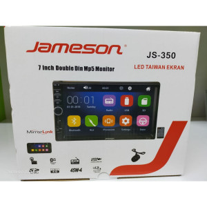 Jameson JS-350 7" Double Din Mp5 Monitor LED Ekran 
